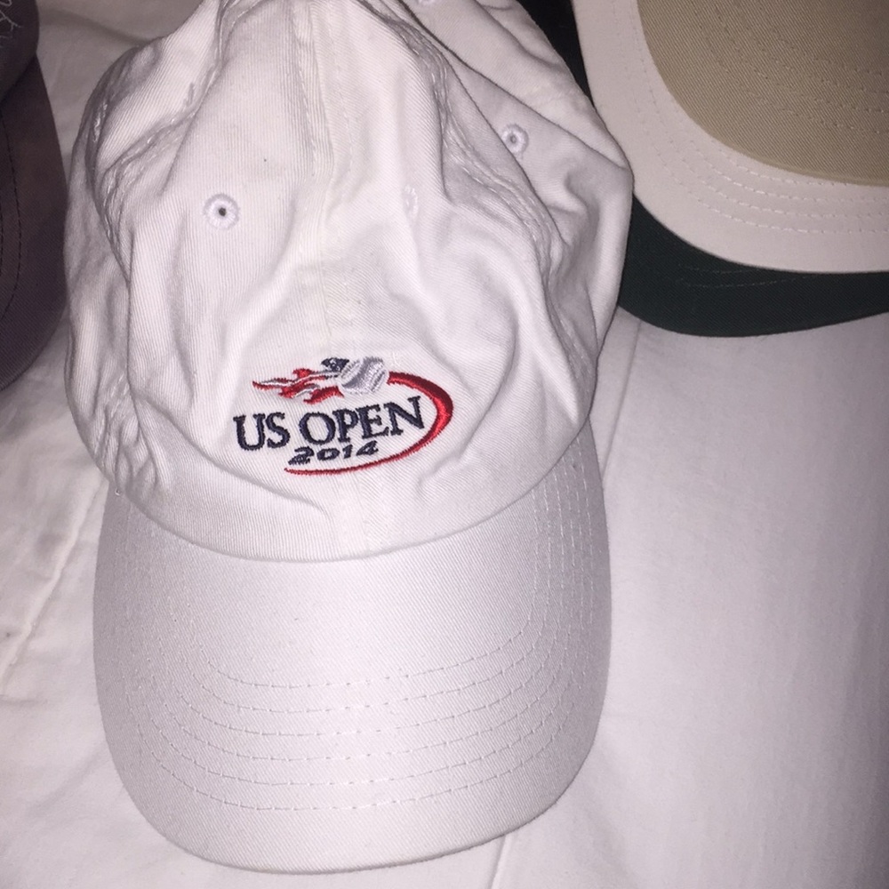 US Open 2014 White Baseball Cap